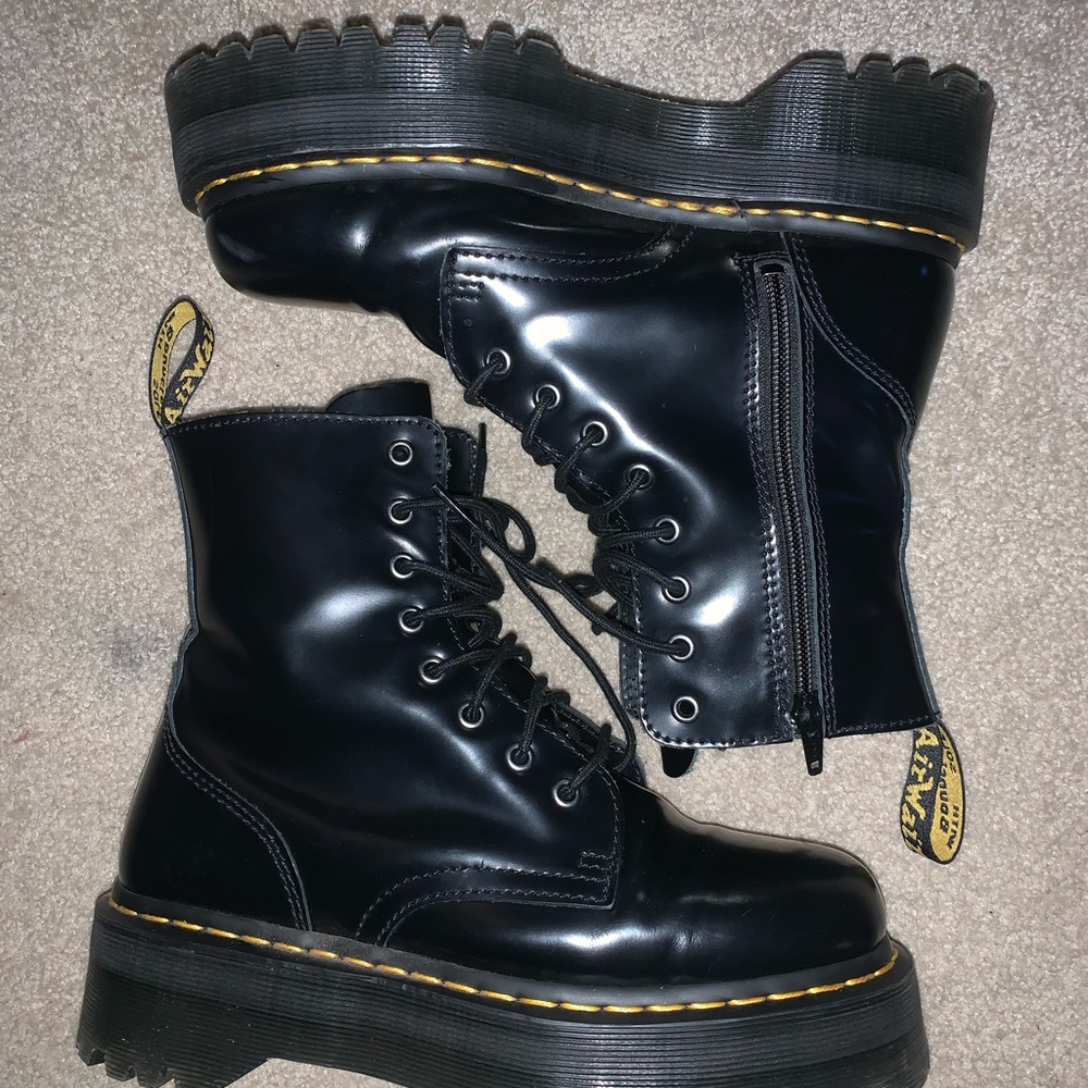 Platform doc martens!